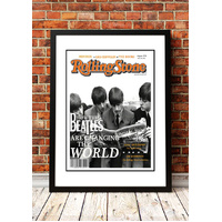 The Beatles' Rolling Stone Magazine Cover! - Framed A2
