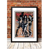KISS' Rolling Stone Magazine Cover! - Framed A2