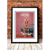 Christina Aguilera ‘Candyman’ In Store Promotional Poster 2006 - Framed A2