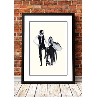 Fleetwood Mac ‘Rumours’ In Store Promotional Poster 1977 - Framed A4