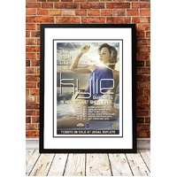 Kylie Minogue ‘On A Night Like This’ Australian Tour Poster 2001 - Framed A2