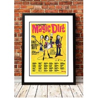 Magic Dirt ‘City Crash’ Australian Tour Poster 2000 - Framed A4