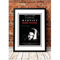 Michael Hutchence ‘Mystify’ Movie Poster 2019 - Framed A3
