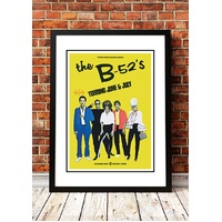 The B-52’s ‘Australian Tour’ Poster 1980 - Framed A3