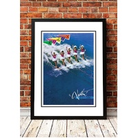The Go Go’s ‘Vacation’ World Tour Poster 1982 - Framed A2