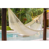 Cotton Mexican Hammock – Natural – King Size