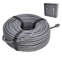 46M/150FT Replacement Gen 3 Cable 26AWG for Starlink Rectangular Satellite V3 Waterproof Weatherproof High Speed Supports Bandwidths up to 1200Mbps Gr