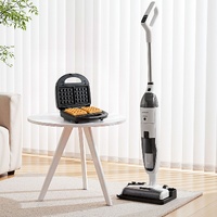 Devanti Cordless Wet Dry Vacuum Mop plus 3-in-1 Sandwich Waffle Maker