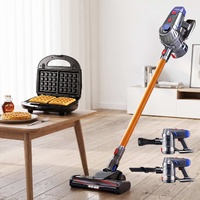 Devanti K7 Cordless Stick Vacuum Cleaner plus 3-in-1 Sandwich Maker
