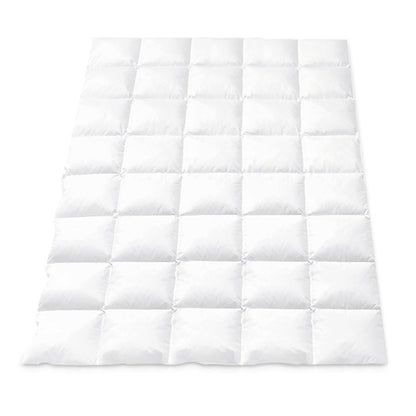 Giselle Bedding 800GSM Goose Down Feather Quilt Winter Blanket Duvet Comforter Single