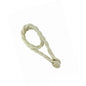 Magnetic weaved rope tieback Beige