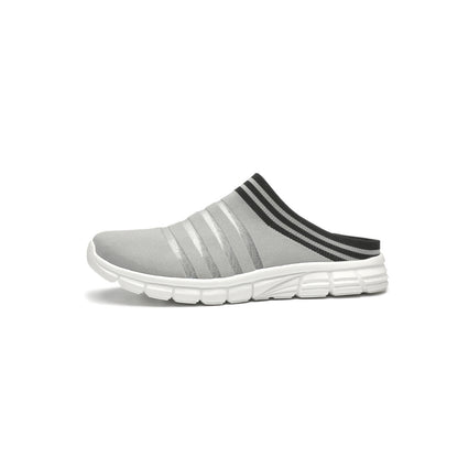 MEN'S BIRD'S NEST HALF-SANDALS  4555 - MEN - Grey / AUS Ladies9/Men7/EU40/25cm