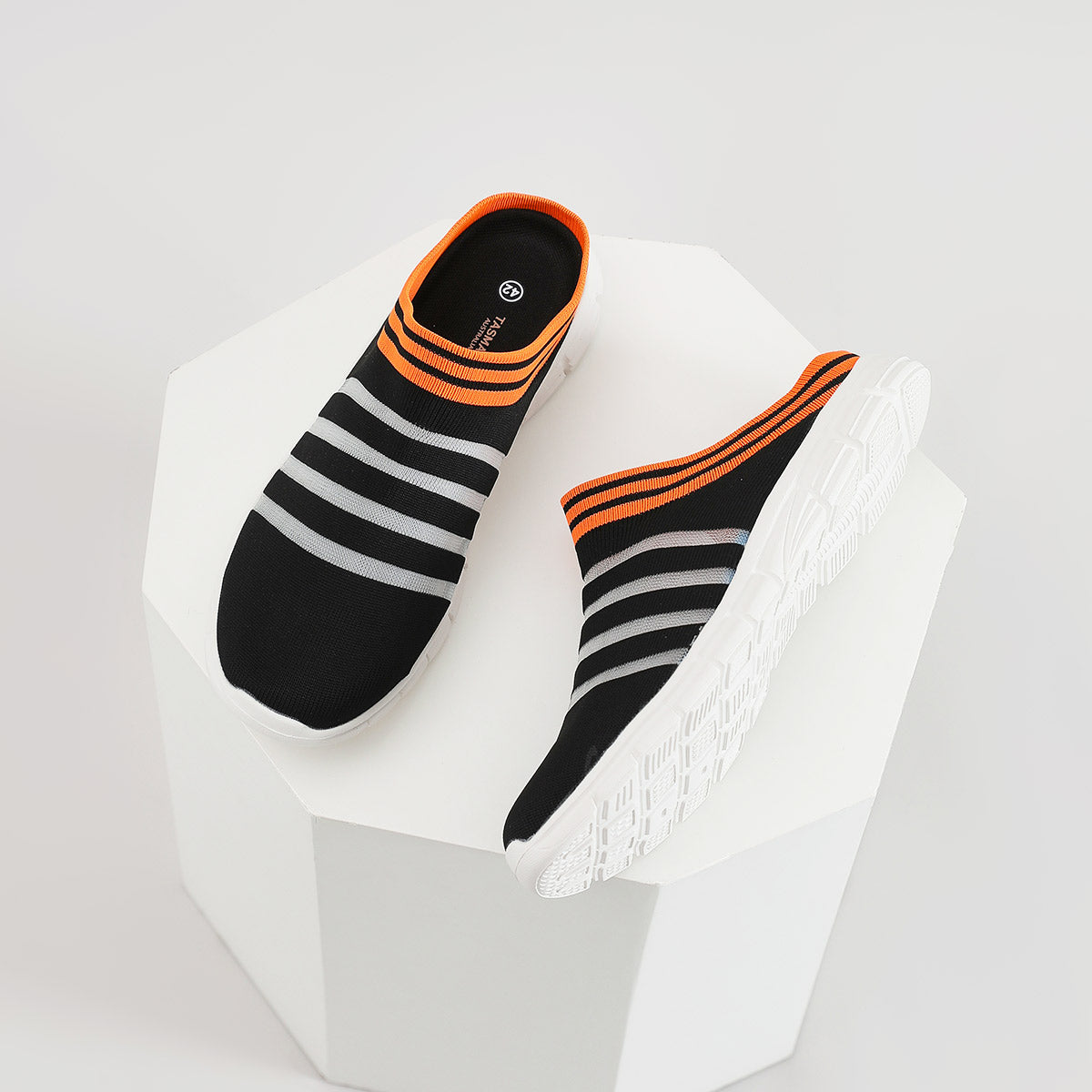 MEN'S BIRD'S NEST HALF-SANDALS  4555 - MEN - Orange / AUS Ladies8/Men6/EU39/24.5cm