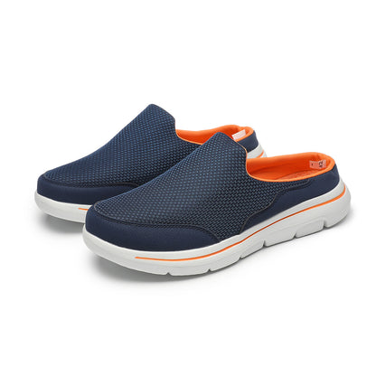 LIGHTWEIGHT UNISEX HALF-SLIPPERS 4558 - MEN - Orange / AUS Ladies8/Men6/EU39/24.5cm