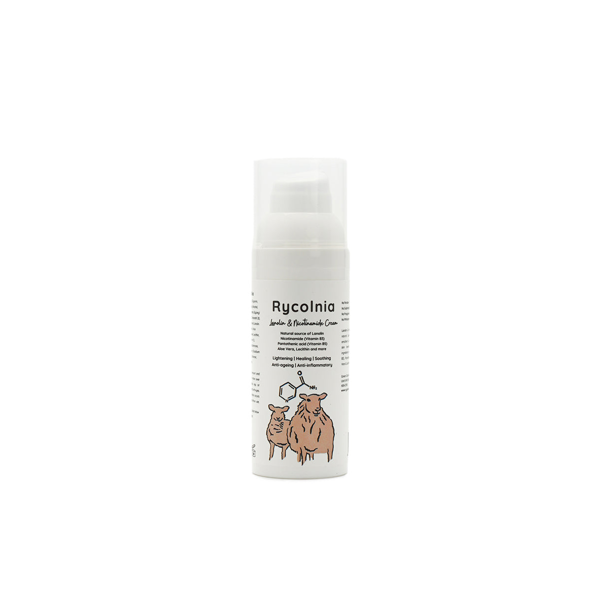 Rycolnia Lanolin & Nicotinamide Cream 50g