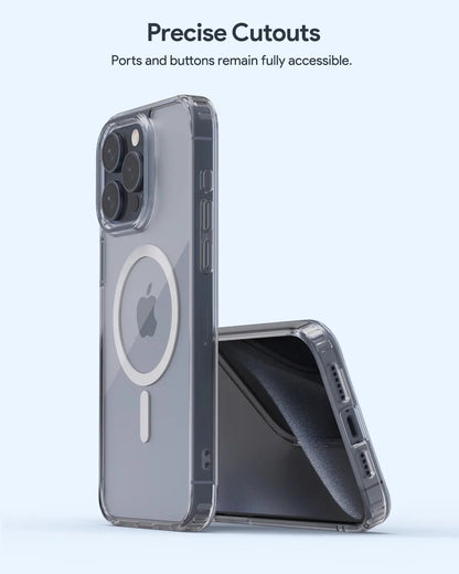 Aukey Clearview Magsafe iPhone 15 Pro Phone case - Transparent (TM10C)
