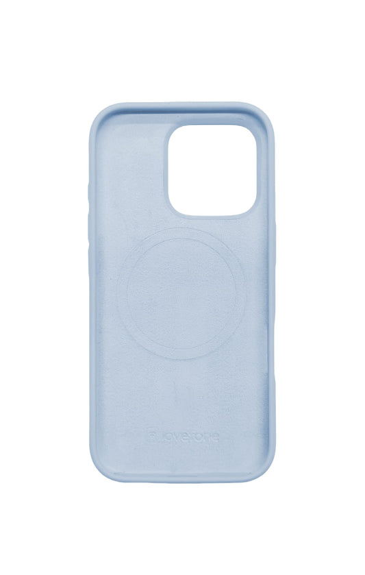 Lovefone Genuine Liquid Silicone Case iPhone 15 Light Blue