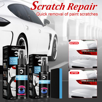 Homonth Scratch Repair Spray, Automotive Scratch Reconditioning Cleaning Repair Maintenance Brightening Care Paint Spray