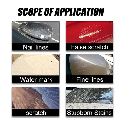 Homonth Car Scratch Remover Cloth, Car Scratch Repair Paint Polishing Scratch Refurbishment Maintenance Wipe