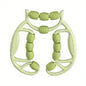 Exercise Fitness Leg Circular Thigh Calf Massage Roller with 12 Wheels for Muscle Stretching And Relaxation.