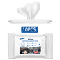 Rayhong 3in1 Car Leather Cleaning Wipes, Seat Interior Cleaning Wipes Wash And Decontaminate Without Water