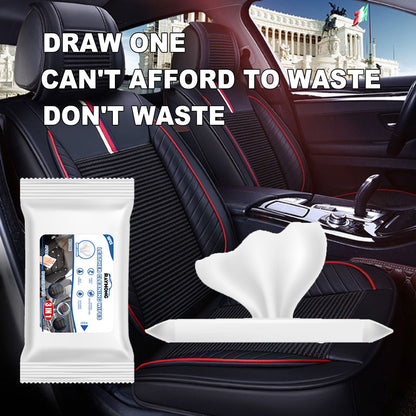 Rayhong 3in1 Car Leather Cleaning Wipes, Seat Interior Cleaning Wipes Wash And Decontaminate Without Water