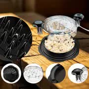 Multi-functional chicken breast shredder; minced meat separator; meat grinder; baby food tool with transparent lid; chicken shredding device