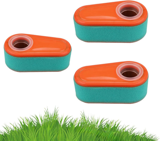 (3-pk) 795066 Air Filter Replaces For Briggs & Stratton 7.75 8.0 8.50 And 8.75 HP With 796254 Pre Filter Compatible With 775 775EX 800 800E 825E 850 850E 875EX 950E Series Engine Lawn Mower