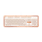 AZIO Retro Keyboard White