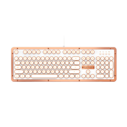 AZIO Retro Keyboard White