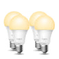 TP-LINK Tapo L510E(4-Pack) Smart Wi-Fi Light Bulb, Edison Screw, Dimmable, No Hub Required, Voice Control, Schedule & Timer 2700K 8.7W 2.4 GHz 802.1