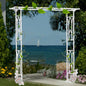Stereoscopic Metal Garden Arch Arbor Wedding Pergola Trellis