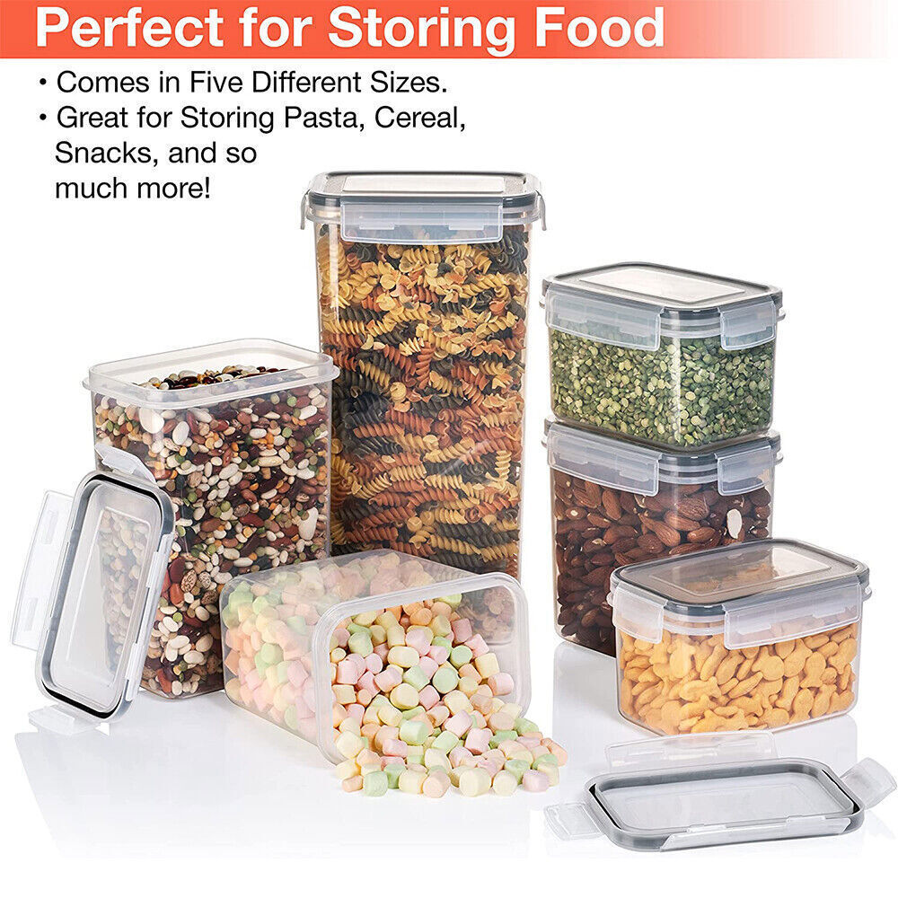 28-Piece Airtight Kitchen Pantry Storage Containers with Lids