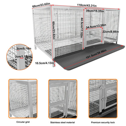 Stainless Steel Chicken Coop XL House/Coop