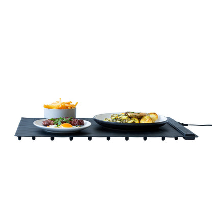 Electric Warming Mat Adjustable 3-Level Heat, Rollable & Portable Hot Plates Heat Pad