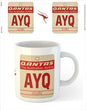 Qantas - AYQ Airport Code Tag