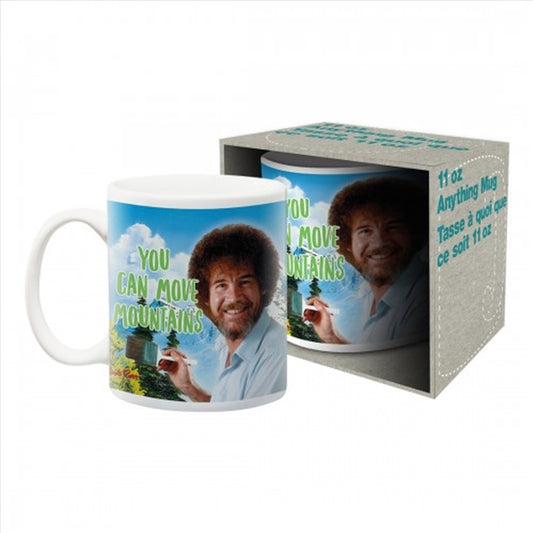 Bob Ross – Move Mountains Ceramic Mug