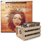 Crosley Record Storage Crate Lauryn Hill The Miseducation Of Lauryn Hill Vinyl Album Bundle