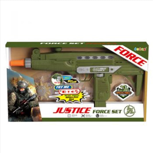 Force Gun Millitary Playset - Electronic