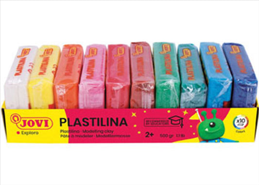 Plastilina - 10x50g Tray Classic