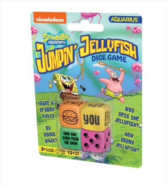 SpongeBob Jumpin Jellyfish Dice Game