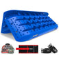 X-BULL KIT2 Recovery tracks kit Board Traction Sand trucks strap mounting 4x4 Sand Snow Car blue 6pcs