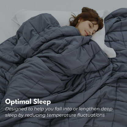 Gominimo Weighted Blanket 9KG Navy Blue