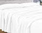GOMINIMO 4 Pcs Bed Sheet Set 2000 Thread Count Ultra Soft Microfiber - Single (White)