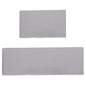 GOMINIMO PVC Kitchen Mat 2pcs Set Grey