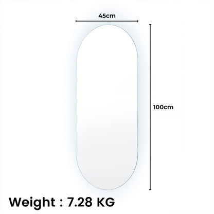 GOMINIMO LED Mirror 1000mm Oval
