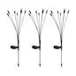 NOVEDEN 3 Pieces Solar Powered Firefly Lights (Warm)