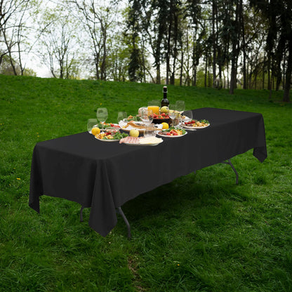 GOMINIMO Polyester Table Cloth 230cm (Black)