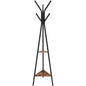 VASAGLE Vintage Coat Rack Stand Black