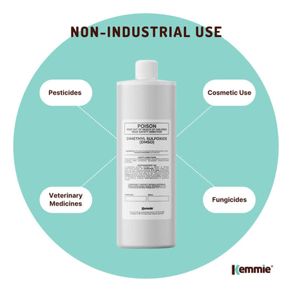 500ml DMSO Liquid 99.9% Pure Pharmaceutical Dimethyl Sulfoxide Grade Solvent